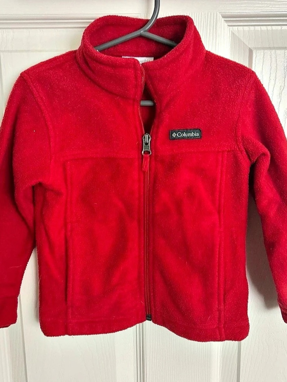 Columbia Unisex 3T Red Fleece Jacket